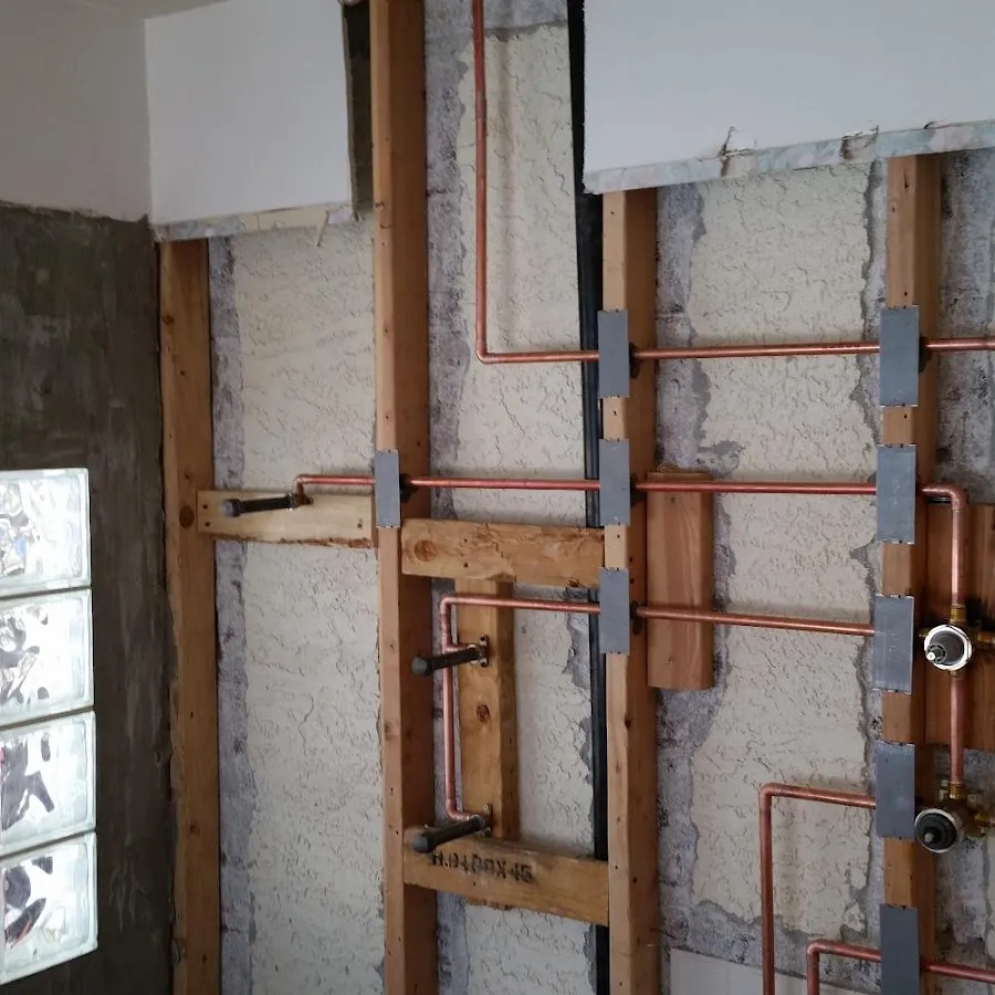 Copper pipe installation for Burst Pipe Repair in Falmouth